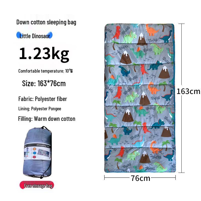 1.8kg Warm 5°C Spring/Autumn Adult Sleeping Bag, Portable Cotton, Cold-Proof, Ideal for Office Naps