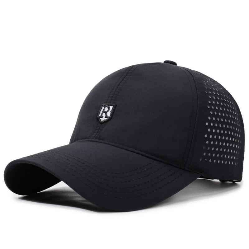 Cap Baseball Unisex With Alphabet Embroidery Mesh Breathable Design Daily For