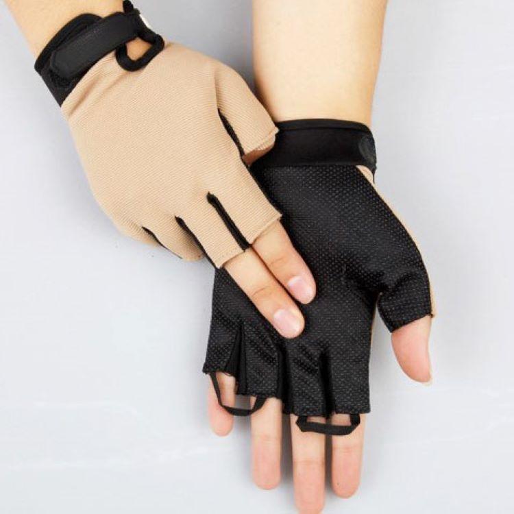 Classic Tactical Gloves Summer Outdoor Fitness Cycling Sports Driving Mountain Climbing Unisex Non-slip Waterproof Breathable M коричневый