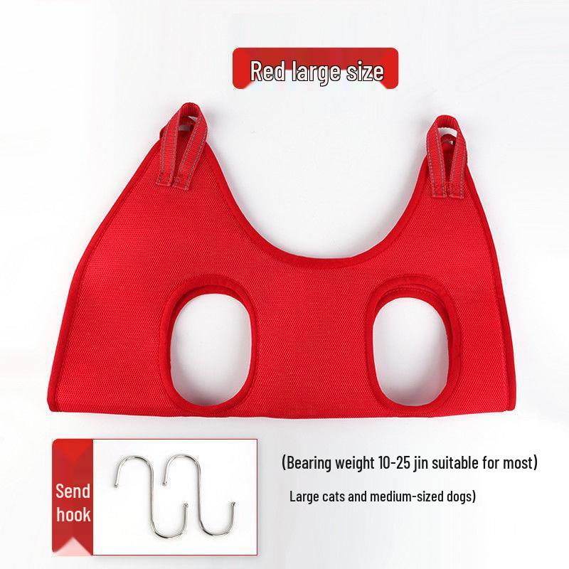 Pet Grooming Hammock for Cat & Dog Nail Trimming and Ear Cleaning