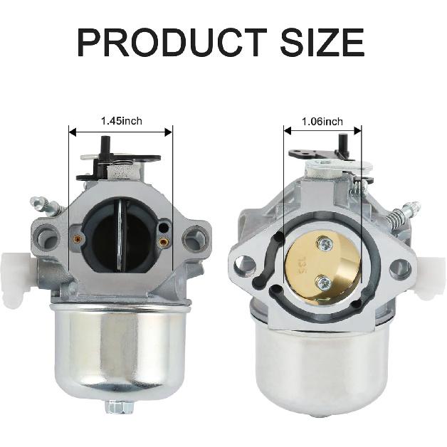 Carburetor Carb Replacement For BS 19E412 19E416-0108 19E417 19F412-0136 Replace 497164, 497844, 499029 with Mount Gasket