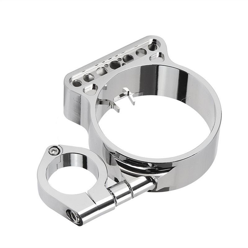 Motorcycle Side Meter Bracket For -Davidson XL883/1200C/N/L/R X48 Side Mount trument Bracket Electroplated