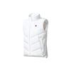 Athletics Loose Logo Stand Collar Tennis Sports Down Vest Women Vest Jade-White A11W243910F-WT