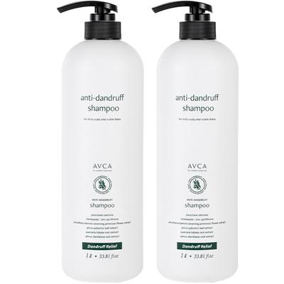 Abka Dandruff Care Itchy Scalp Control Shampoo, 1L, 2 Ea.