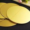 55KF 4pcs/8pcs Round Cake Plates Safe Circle Cardboard Base for Pastry Display Reusable Cupcake Dessert Transport Tray