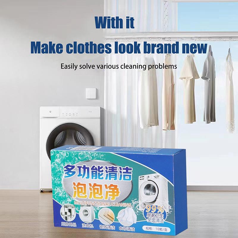 Universelle Fleckenentfernung Kraftvolle Reinigung Brausetabletten Reiniger Allzweck Aktiver Sauerstoff Reinigungs-Brausetabletten