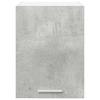 Wall Mounted Cabinet with Door 2 pcs Concrete Grey and White 30 x 31 x 40 cm