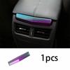 Rear Air Outlet Vent Strip Cover Trim ABS Chameleon For Cadillac ATS 2013-