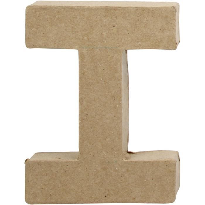 Handmade Paper Mache Letter. Ref 26647
