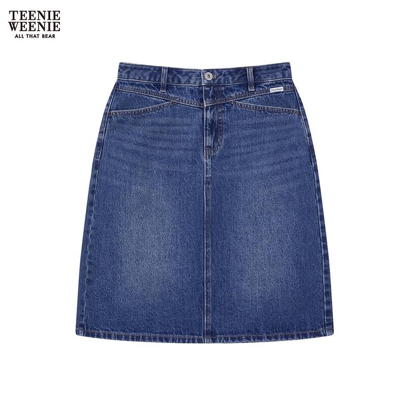 Teenie Weenie Bear Letter A-Line Short Skirt L