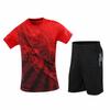 Couple Short Sleeve Sports Shirts Badminton Table Tennis Men Women Sizes M-4XL M-3XL