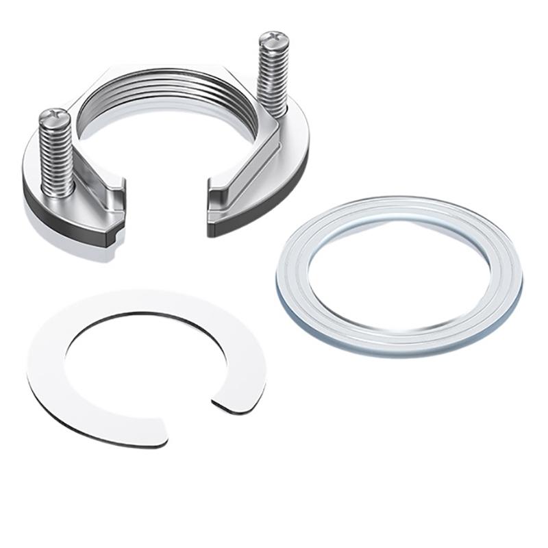 1/3 Sets Kitchen Wash Basin Tools C Type Faucet Anti-Loosing Nut Cap Tap Faucet Fixing Fitting Kit Fastening Circlip Washer Part
