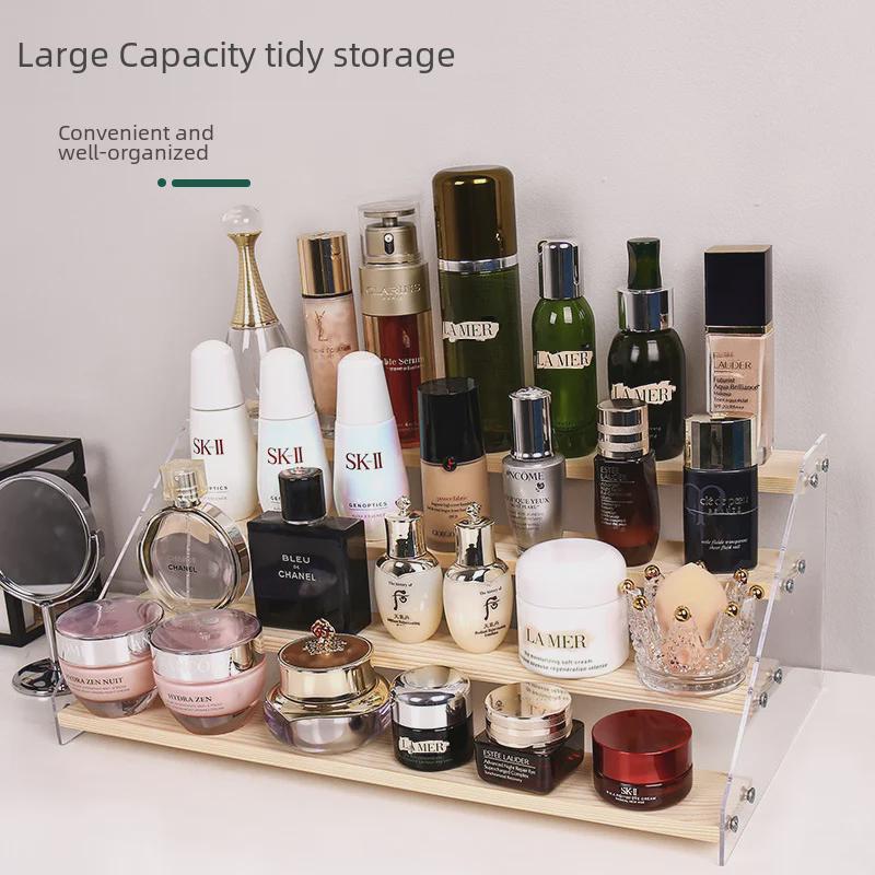 Acrylic Two-Tier Bubble Mart Doll Display Stand