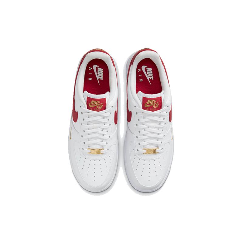 Nike Air Force 1 Essential Low 'White Gym Red' Women's  Sneakers  CZ0270-104
