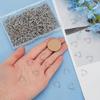 600Pcs Jewelry Supplies Sturdy Stainless Steel Triangles Connectors Accessory for Handmade Earrings and Necklaces