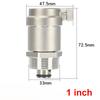 1/2 "3/4" 1 "BSP External Thread SS304 Stainless Steel Automatic Exhaust Safety Relief Valve Automatic Exhaust Valve