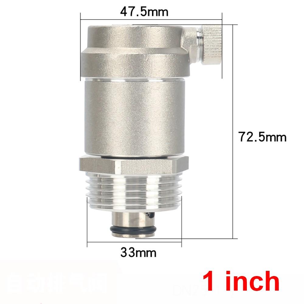 1/2 "3/4" 1 "BSP External Thread SS304 Stainless Steel Automatic Exhaust Safety Relief Valve Automatic Exhaust Valve
