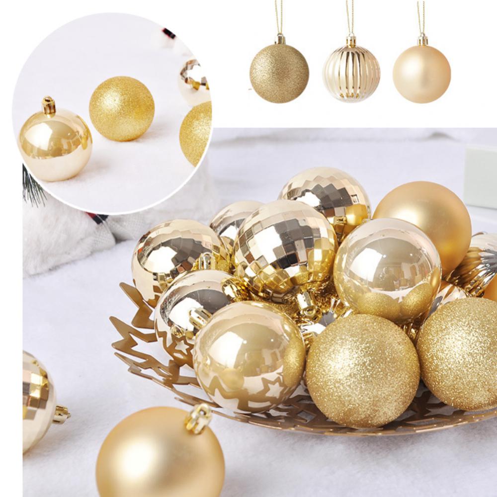 360/36pcs Christmas Balls Decorations Christmas Tree Ornaments Ball Hanging Pendants Home Party Decor New Year Navidad Decor