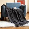 Scandinavian Woolen Throw Blanket Warm Knitted Sofa Cover Blanket Bed Tail Sofa Throw Blanket Thick Winter Office Lunch Nap Blanket