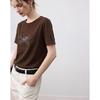 Demana Little Horse Embroidered Cloud Cotton Loose Fit T-Shirt
