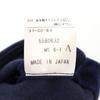 Celine Made In Japan Long Sleeve Velor Cardigan 90 Navy Romper Set Kid's Used