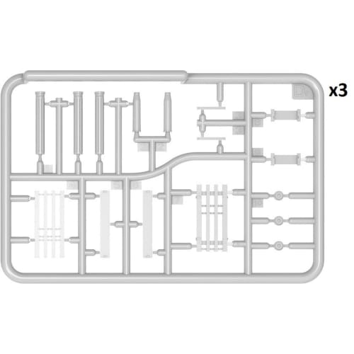 Miniart 1/35 Scale German Soldiers Carrying Ammunition Boxes (Set of 5) Plastic Model Kit MA35384