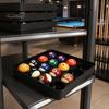Billiard Ball Organizer Tray for 16 Balls, 3D Printed Pool Raised Edge Holder Holder, Snooker Carrying Storage Tray, Table Accessories