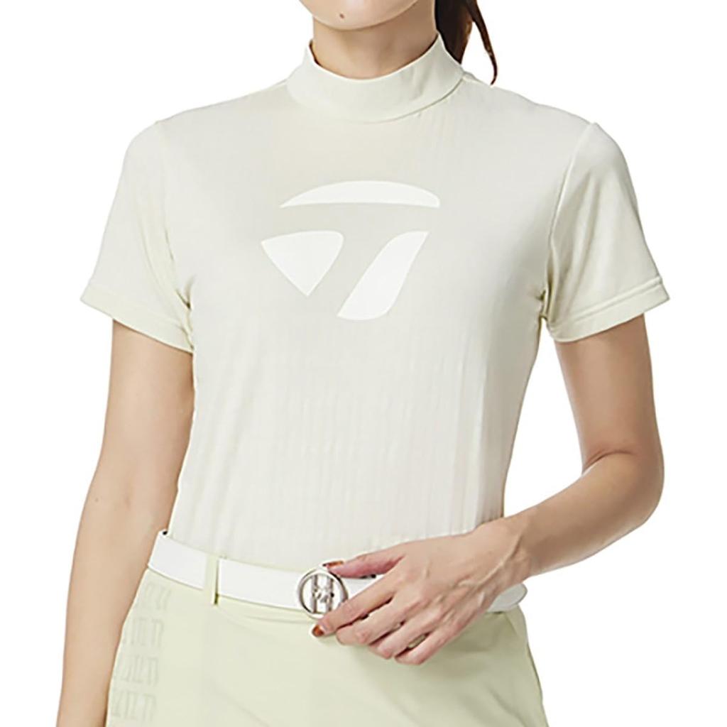 TaylorMade Fine Jacquard S/S Moc Cool Matcha Women's Size L (SS25 UN701)