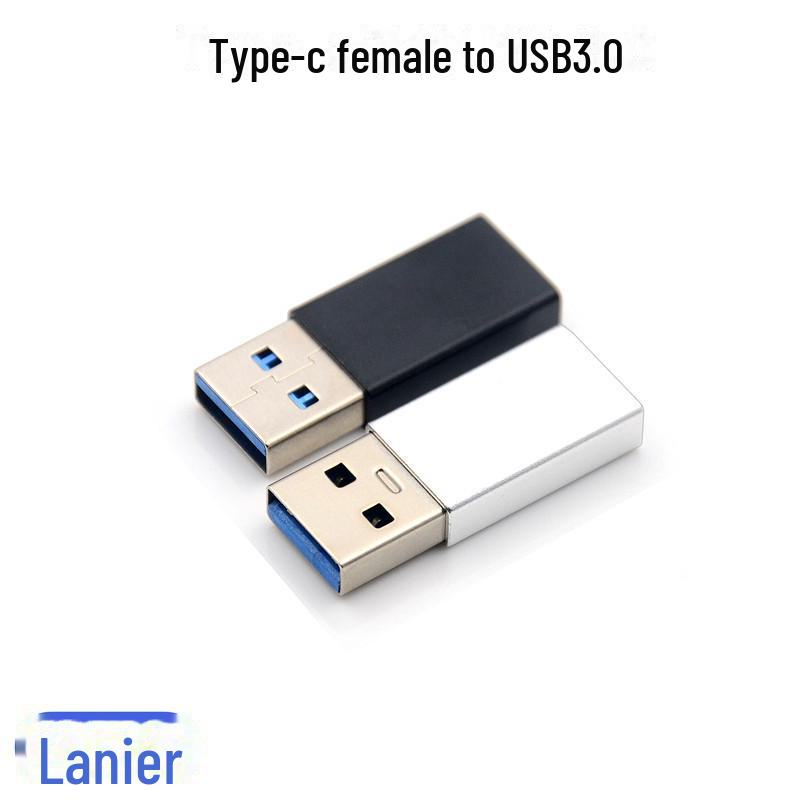 

Адаптер USB-C Female на USB 3.0 для зарядки и передачи данных USB2.0 чёрный