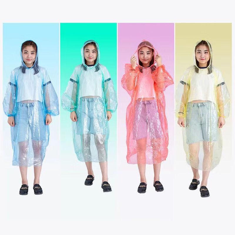 

Portable Disposable Kids Rain Poncho Universal