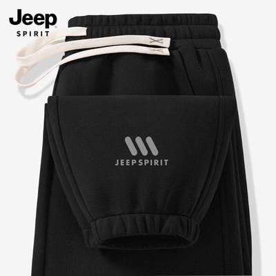 JEEP SPIRIT Men's 2025 Spring/Autumn Casual Jogger Pants