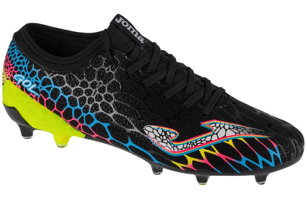Joma Gol 24 FG GOLW, Mens black Football cleats