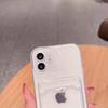 Compatible Transparent Drop-Proof Case with Card Holder for iPhone 11, 12, 15, 16, 17 Air & 17 Pro Max.