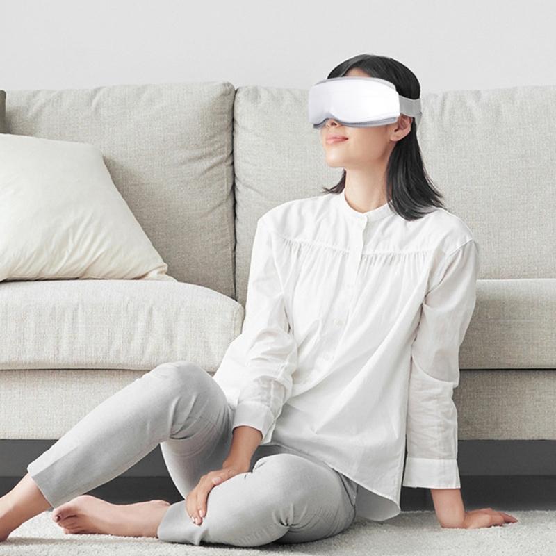 Portable Foldable Eye Massagers Lightweight Design For Easy Carrying During Travel Commute And Office Relaxation