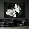 Minimalist Dark Tone Tapestry for Modern Teen Boys Room Decor Ins Inspired Aesthetic Wall Art Present