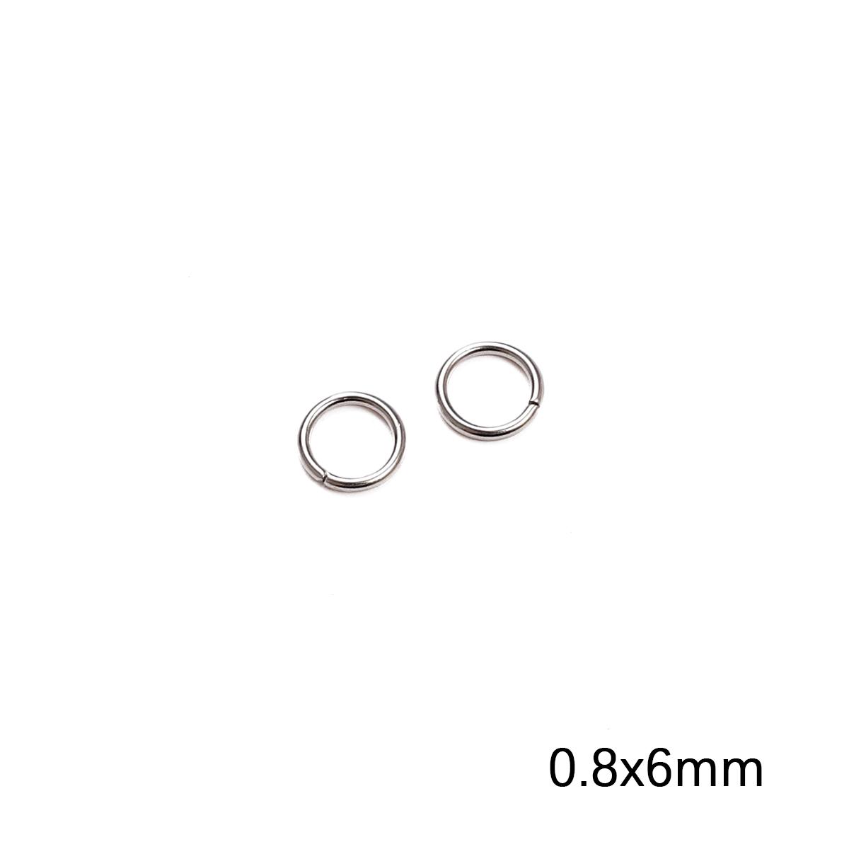 

Застежки Крючки Булавка Кольцо-лобстер для браслета Ожерелье Соединители DIY Изготовление ювелирных изделий Фурнитура Принадлежности A-0.8x6mm 33pcs