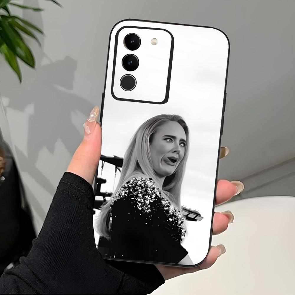 Female Singer A-Adele A-Adkins Phone Case Black Soft For Samsung S25 S24 Ultra 23 Fe 22 Plus Galaxy A54 A55 A16 A13 A24 A15 A25