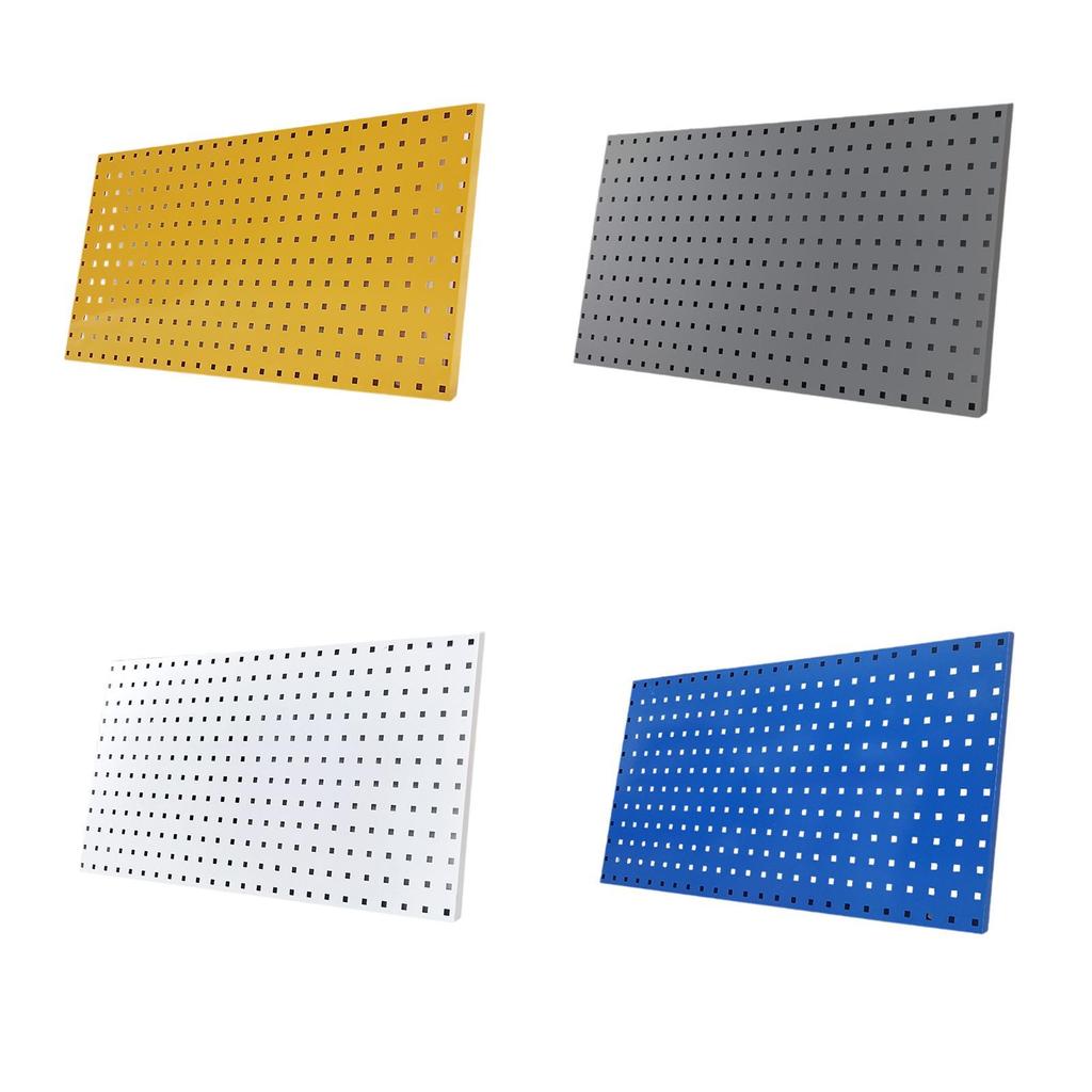 Wall Pegboard Organizer Pegboard Wall Panel Metal Space Saving Versatile 35.43inchx17.72inch Garage Organization for Workshop