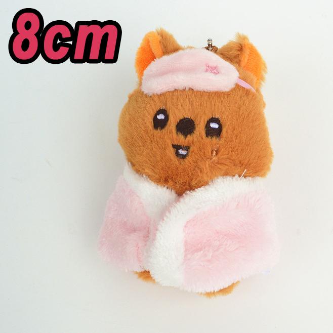 45-50cm Plush Keychain Toy Wolfchan Keychain Kawaii Cartoon Stuffed Animal Plushie Doll Large Sleeping Pillow Gift