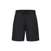 Solid Color Loose Drawstring Straight Leg Casual Shorts Men Shorts Black 2011C969-001