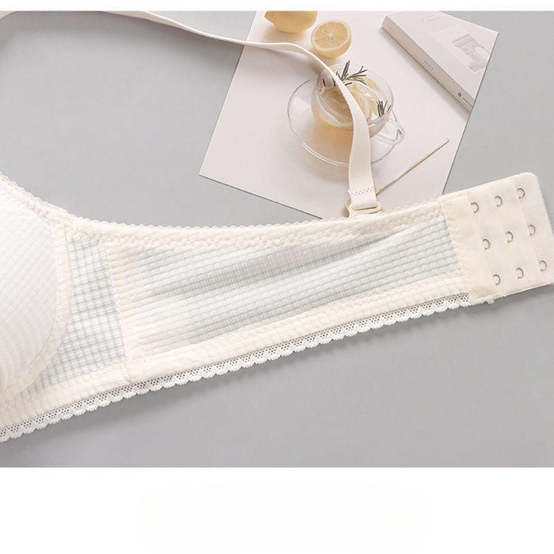 Wireless Bras Solid Backless Push Up Bras For Women's Bras Sexy Fashion Lady Bras Beauty Lingerie Girls Simple Bras 32/75AB Bra