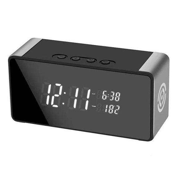 

Alarm Clock Camera Small Full HD 4K WiFi Night Vision Temperature