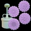 Delicate Mooncakes Pastries Molds Convenient Kitchen Tool for Beautiful Treat