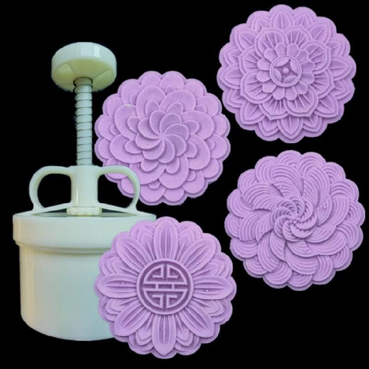 Delicate Mooncakes Pastries Molds Convenient Kitchen Tool for Beautiful Treat