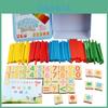 Magnetic Math Stick Box Colourful Wooden Counting Set For Kids Math Learning