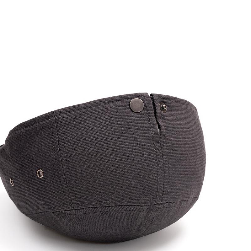 Men's Beret British Retro Summer Breathable Peaked Cap Forward Hat Women's Newspaper Hat