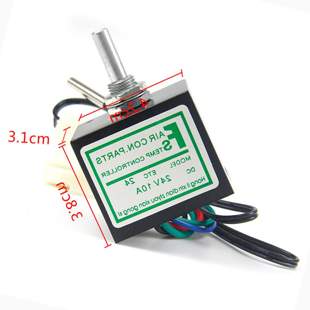 Car Air Conditioner Thermostat Switch Adjustable Temperature Control Electronic Controller Switch Modified Parts