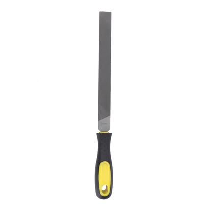 8in Flat Mill Steel File Grinding Blade with Handle Sharpening Shaping Tool for MetalMiddle Teeth
