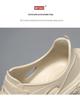 Men's Summer Lightweight Slip-On Hole Sandals, Thick Sole, Mud-Step Feel for Outdoor Beach Wear