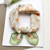 1Pc Neck  Scarves Light And Thin Ladies Headband Cotton Linen Headscarf Bandanna Floral Print Women  Fashion